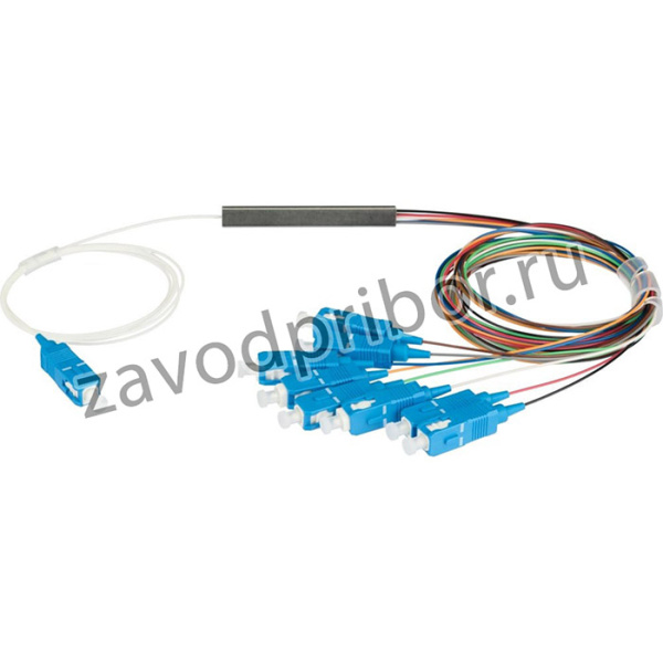 Сплиттер планарный 1x16, одномодовый, G.657.A1, SC/UPC, , 0.9 мм NMF-SPP1X16A1-SCU-M