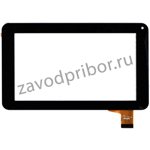 Сенсорное стекло (тачскрин) для DNS E76 черный TPT-070-179D FX