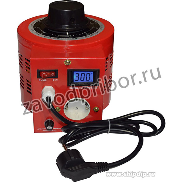 ЛАТР SUNTEK 1000ВА RED диапазон 0-300 Вольт, 2 года гарантии 4А