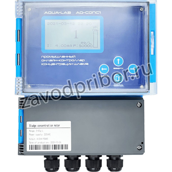AQUA-LAB AQ-CONC150 промышленный онлайн-контроллер концентрации шлама