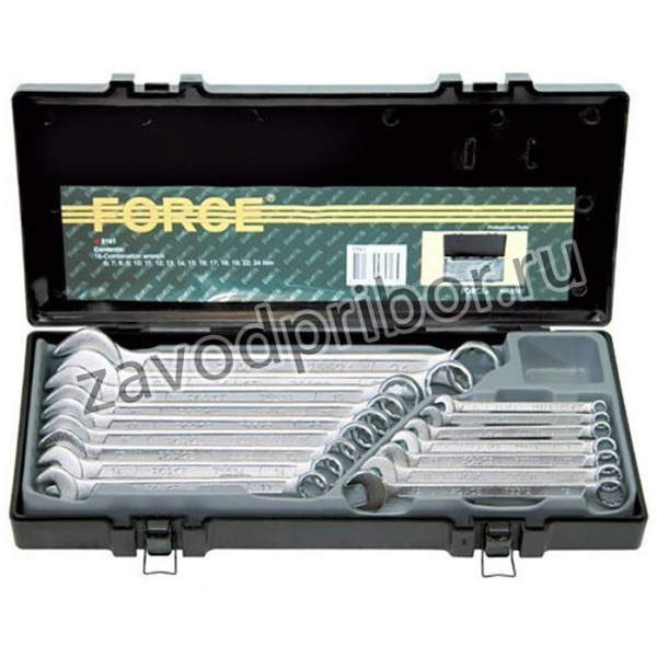 5161 Набор ключей комбинированных 16пр. 6-24мм в кейсе