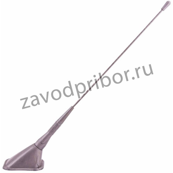 Антенна декоративная 30 см прямоугольное основание серый S00201030