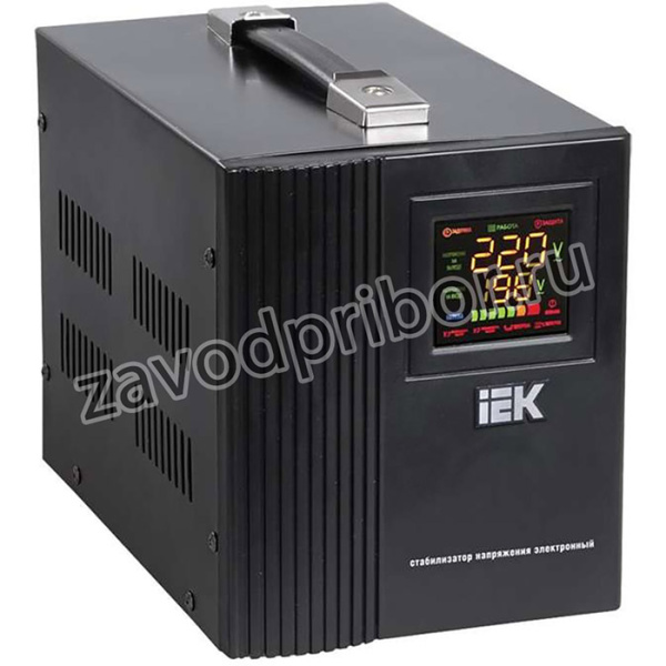 Стабилизатор напряжения HOME СНР 1/220 5кВА переносной IEK IVS20-1-05000