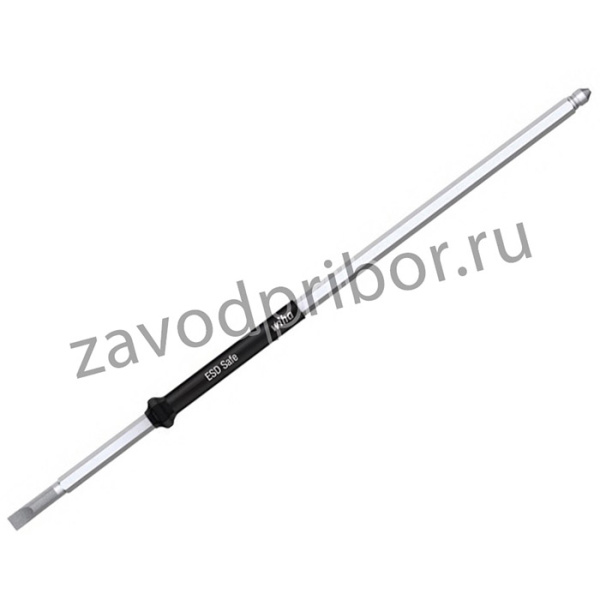 WIHA 26870, Сменное жало Torque ESD шлиц SL2.0x42 мм, серия 2889