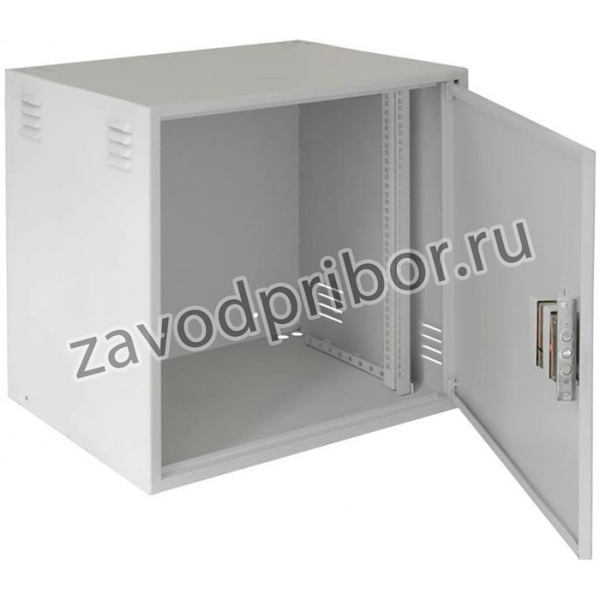 Настенный антивандальный шкаф, 12U, Ш600хВ605хГ450мм, серый EC-WS-126045-GY