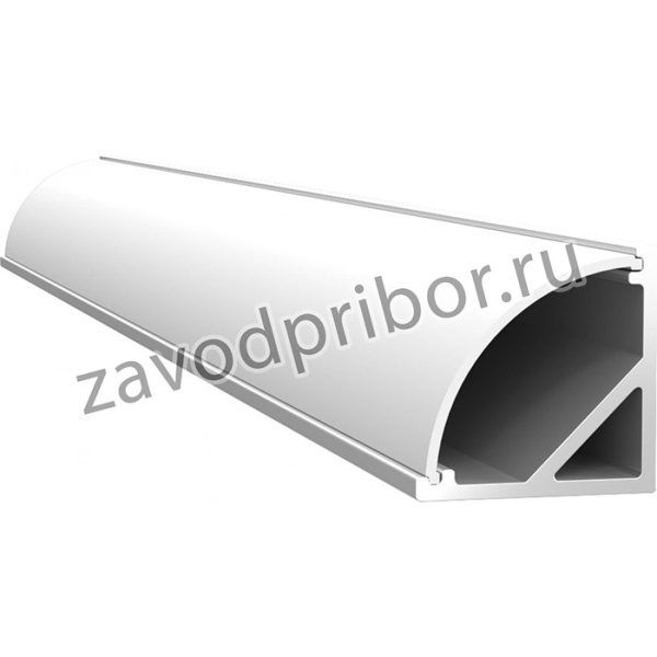 Алюминиевый профиль угловой ALS-1616 anod 2.0 с экраном 50098