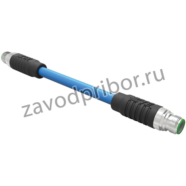 1-2317142-1, SENSOR CORD, 8P M12 PLUG-PLUG, 3.3FT