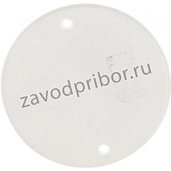 Крышка подрозетника белая, D-75 С3А4 Евро