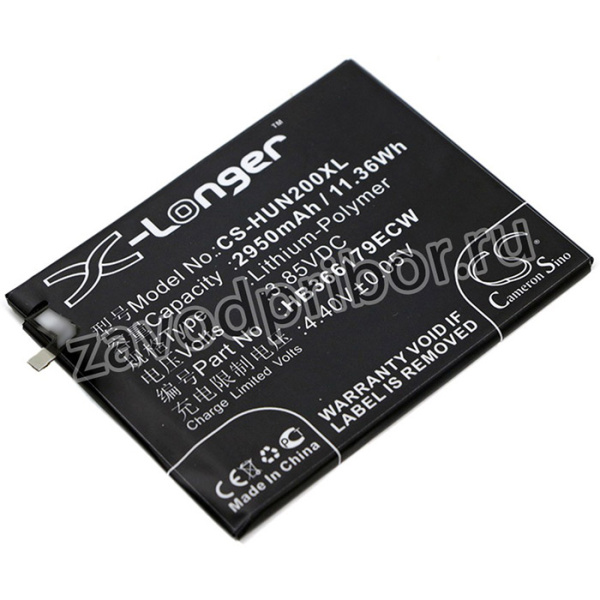 Аккумулятор CS-HUN200XL HB366179ECW для Huawei Nova 2 3.85V / 2950mAh / 11.36Wh