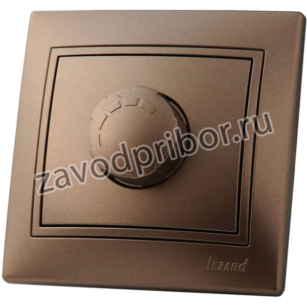 Светорегулятор СП 1000Вт Mira свет. корич. перламутр. LEZARD 701-3131-157