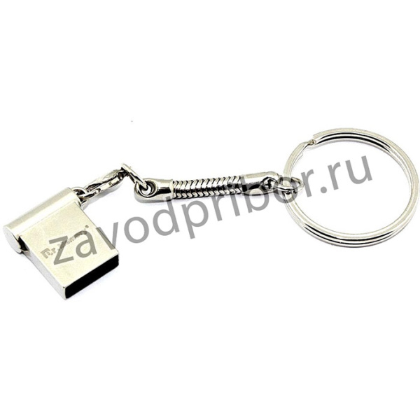 Флешка USB Dr. Memory mini 4Гб, USB 2.0, серебристый