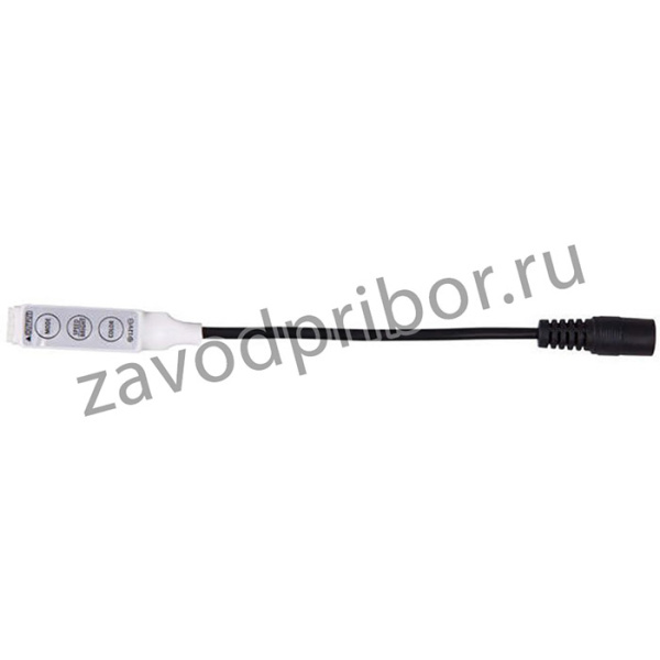 Мини-контроллер RGB 12В/144Вт бел. (уп.3шт) JazzWay 1003614