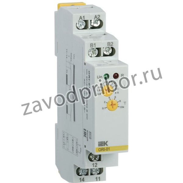 Реле тока ORI 0,8-8А 24-240В AC/24В DC ORI-01-8