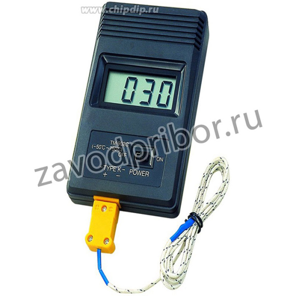 Термометр TM-902C, Цифровой термометр -50°С+750°C, точность 3%