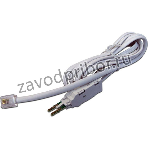 TWT-LSA-P4-12-1.5m, Соединительный шнур для плинтов, 4-х полюсный LSA/RJ12, 1.5м LSA-P4-12-1.5m