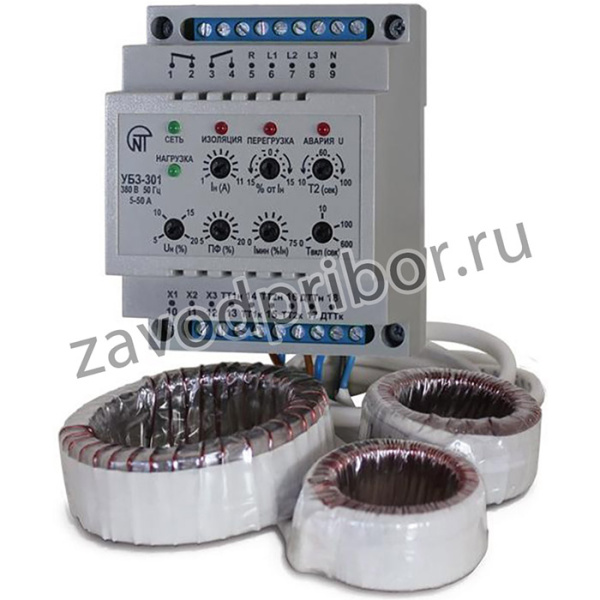 Блок защиты универсальный УБЗ-301 10-100А НовАтек-Электро 3425610301