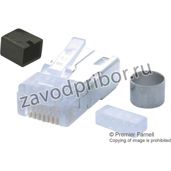 943-SP-370808SM2-A264, Модульный разъем, RJ45 Plug, 1 x 1 (Порт), 8P8C, Cat5e, Монтаж на Кабель