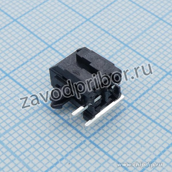 430450200, Разъем типа провод-плата, Micro-Fit 3.0T, 2 контакт(-ов), Штыревой Разъем, Серия 43045