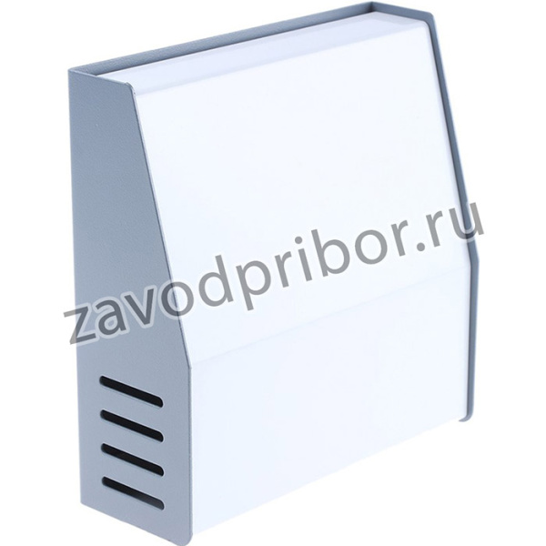 515 Series Grey Aluminium, Steel Desktop Enclosure, Sloped Front, 159 x 155 x 58mm