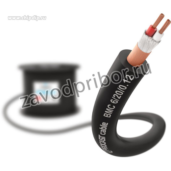 PROCAST cable BMC 6/20/0,12 Профессиональный балансный микрофонный кабель 5 м