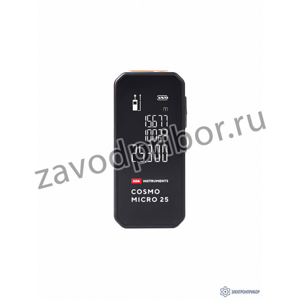 ADA Cosmo MICRO 25 — лазерный дальномер с литиевым аккумулятором