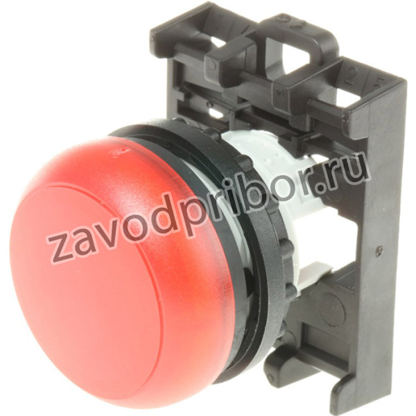 78635861 M22-L-R+M22-A, Red Pilot Light Head, 22.5mm Cutout RMQ Titan Series
