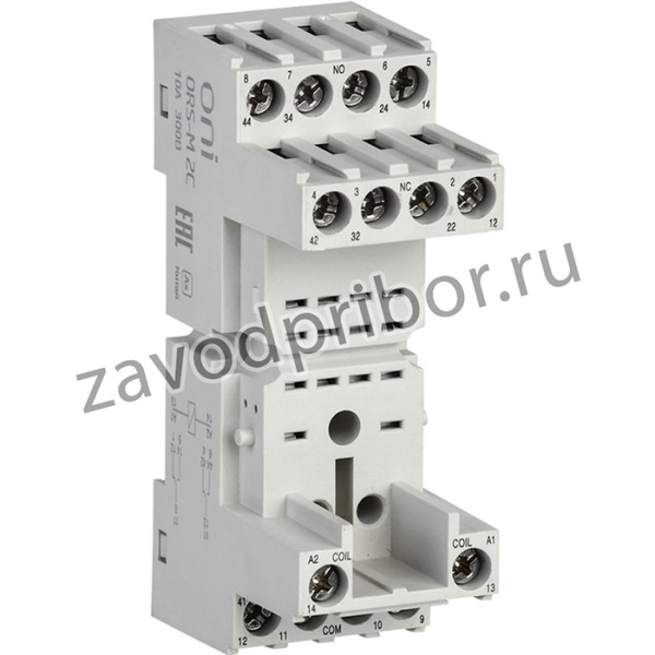 ORS-M-1-2-G, Розетка ORS-M для реле ORM 2C ONI