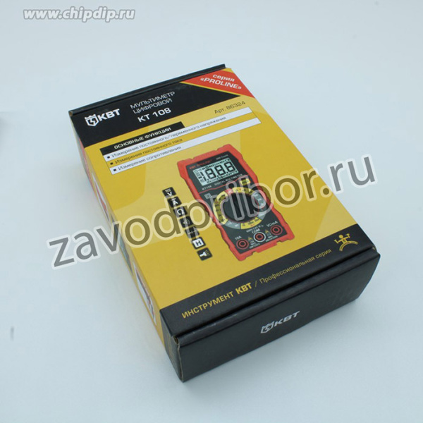 KT 108 "PROLINE", Компактный многофункциональный цифровой мультиметр c True RMS