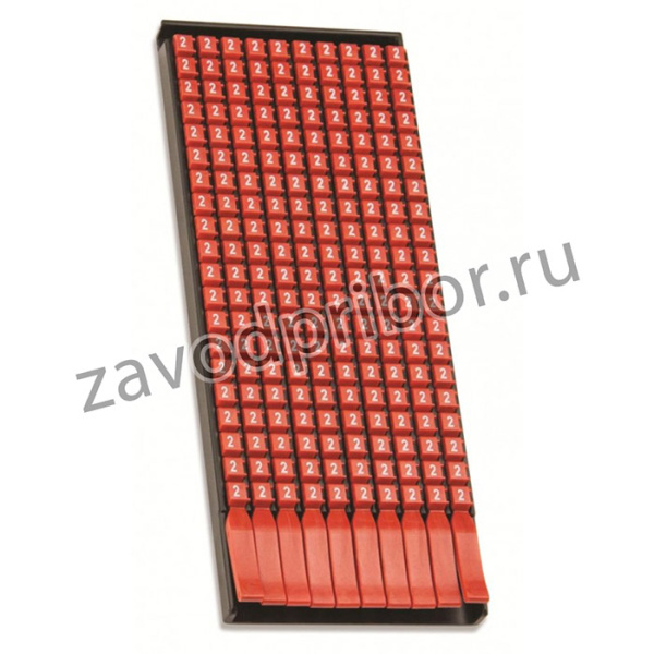 Маркер для кабеля сечением 4-6мм символ 1 | MKF1S3 | DKC