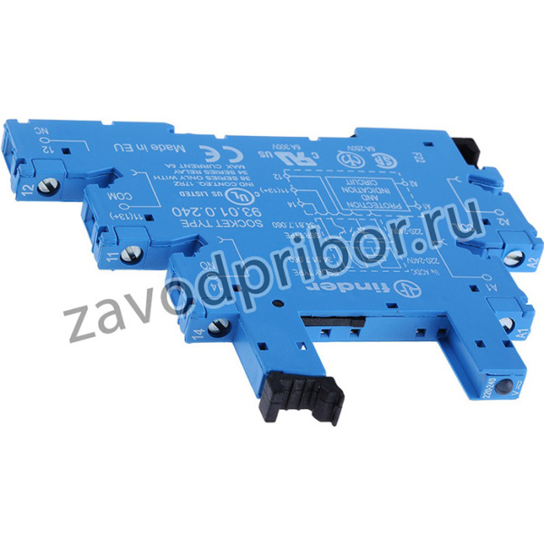 93.01.0.240,розетка, Socket DIN, 240Vac/dc for
