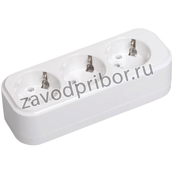 Розетка переносная разб. К03 3 места CLASSIC KYP11-16-03-00-Z