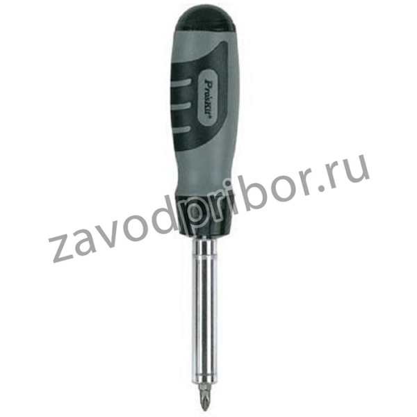 8PK-SD010 Отвертка с насадками 12шт., убираются в ручку С00035814