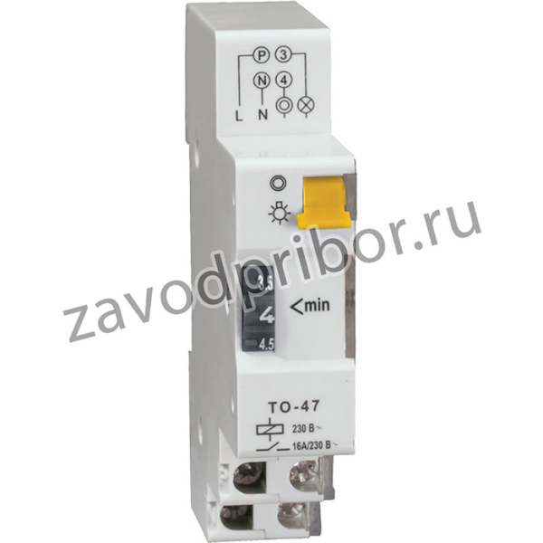 MTA30-16, Таймер освещения ТО47 16А 230В на DIN-рейку