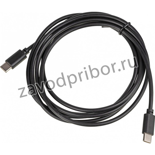Кабель USB Type-C (m)-USB Type-C (m) 2м черный