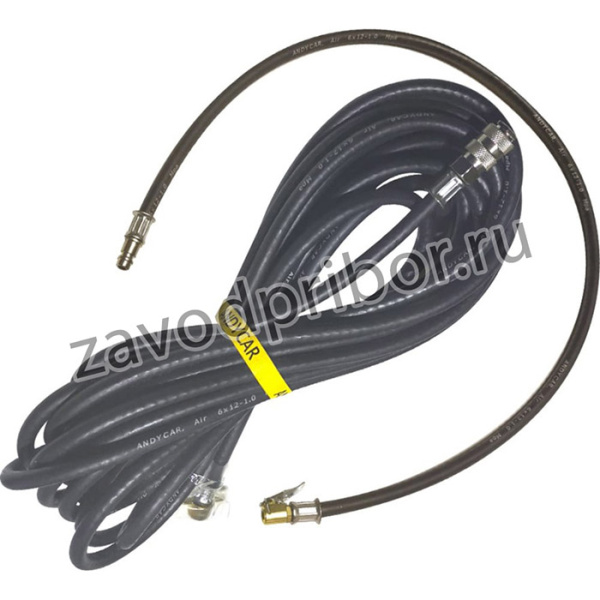 Шланг пневматический с фитингами 24м + 1м фитинги ЕВРО БРСМи БРСП HP-2401