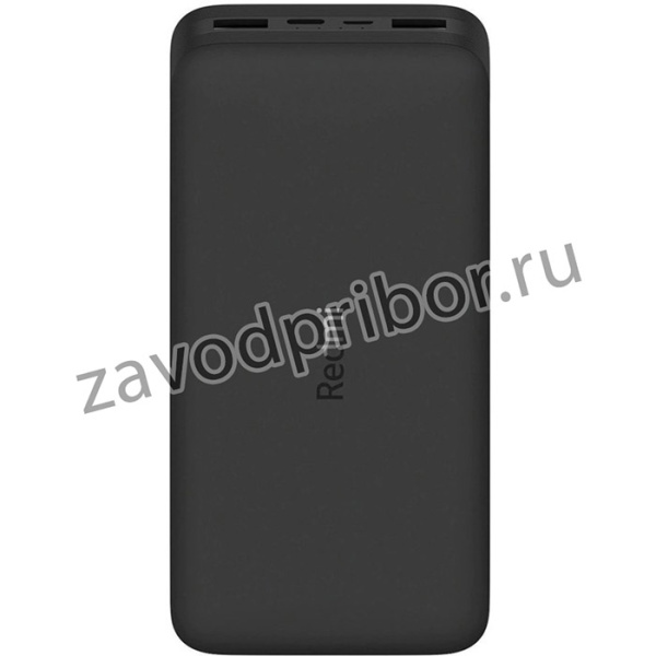 Внешний аккумулятор 20000mAh Xiaomi Redmi 18W Fast Charge Power Bank Black PB200LZM (VXN4304GL) (716874) {20}