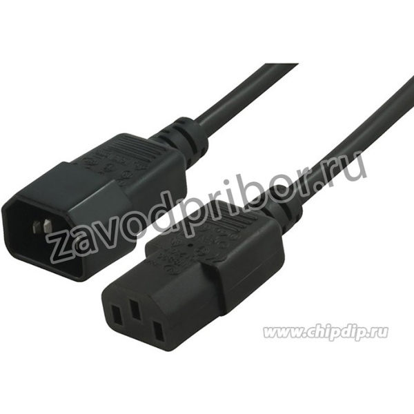 PC-C13C14-2M, Кабель электропитания PDU 3х1,5 2М с разъёмами С13-C14 ITK