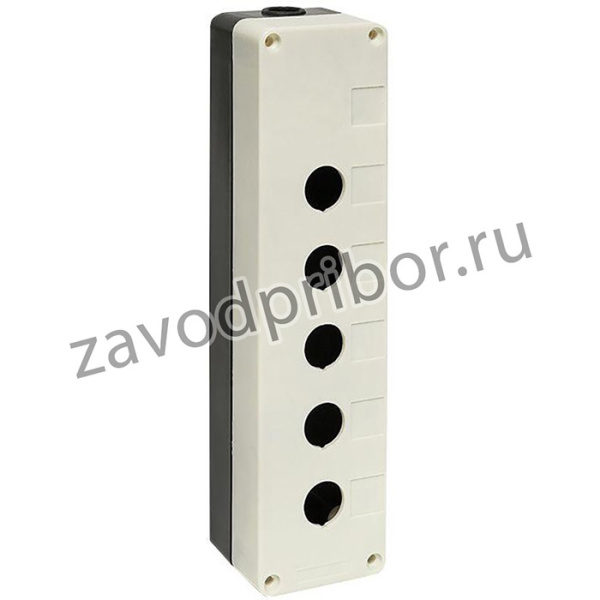 Корпус КП105 5 кнопок бел. EKF cpb-105-w