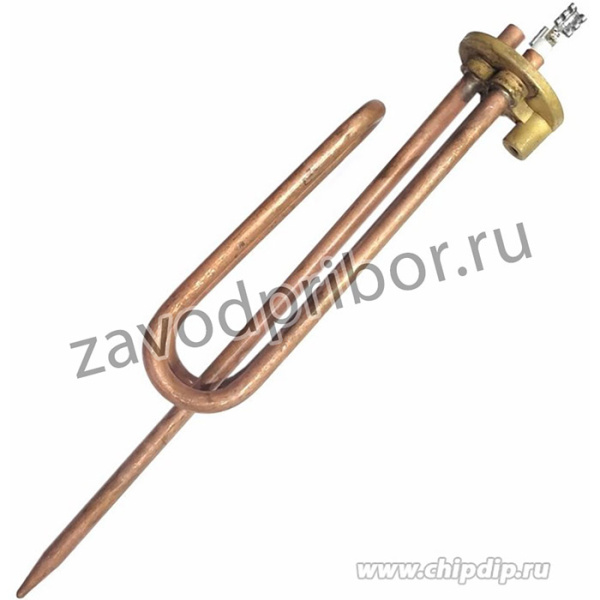 70-0313, Нагревательный элемент для бойлера, ТЭН, RCA - 1500 Вт, фланец 48 мм, место под анод М5
