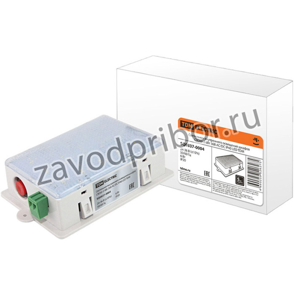 Светильник внутреннего освещения шкафов СВОШ-2 6Вт 36В AC/DC IP40 LED TDM