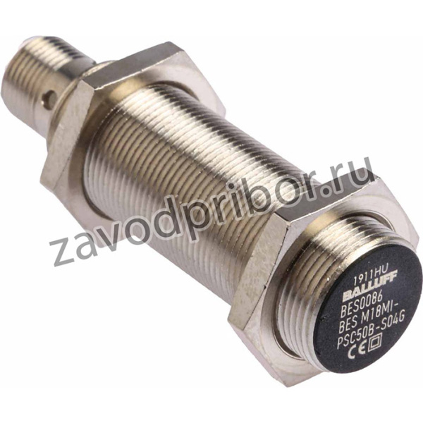 BES0086, Датчик: индуктивный, Конф.выхода: PNP / NO, 0-5мм, 12-30ВDC, М18