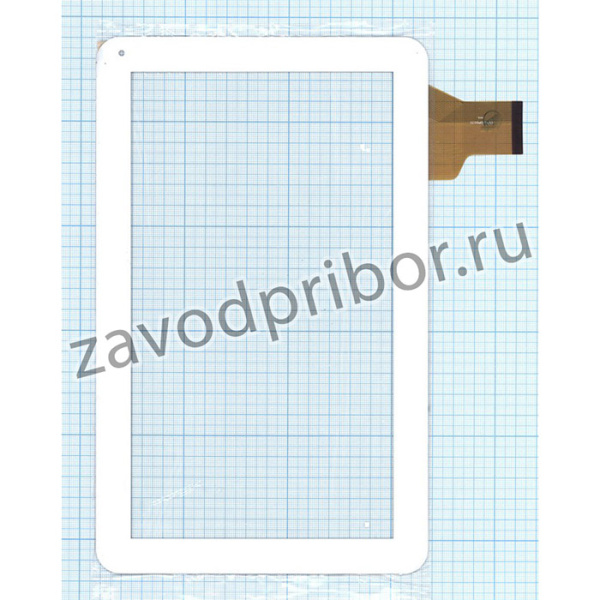 Сенсорное стекло (тачскрин) GT1010PD035 белое