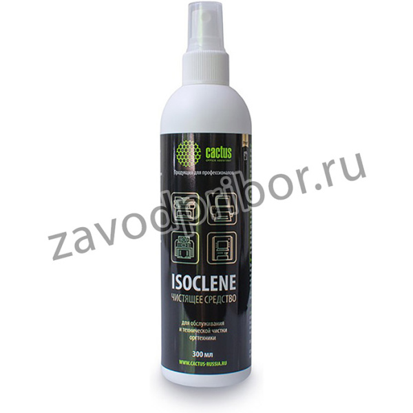 Спирт изопропиловый Cactus CS-ISOCLENE300 для очистки техники 300мл