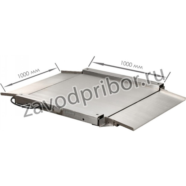 Низкопрофильные весы из нержавеющей стали 4D-LA.S-10/10-1000-AB 10695