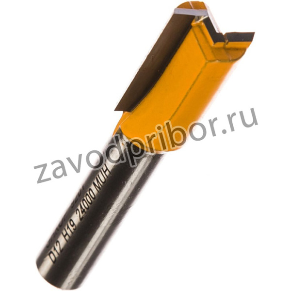 Фреза пазовая прямая ф12x19мм хв. 8мм 9201