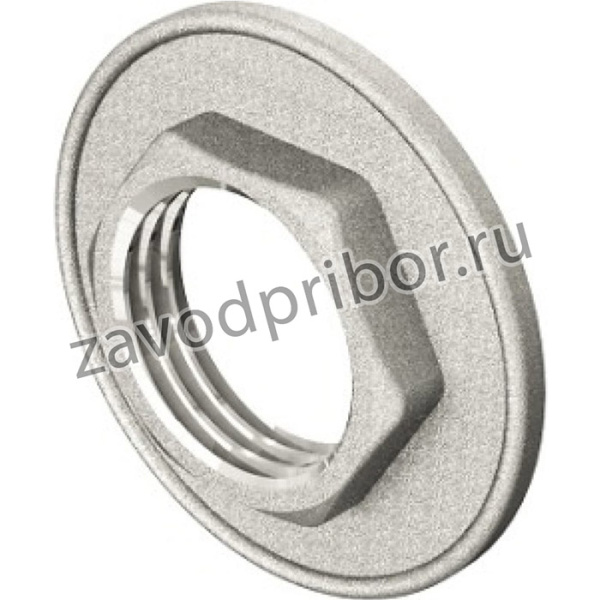 Гайка стопорная, В, 3/4, TIN латунь, с фланцем EBF25.34T