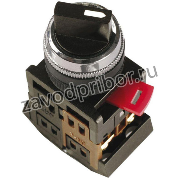 Переключатель AC-22 на 2 полож. черн. I-O 1з+1p IEK BSW10-AC-2-K02