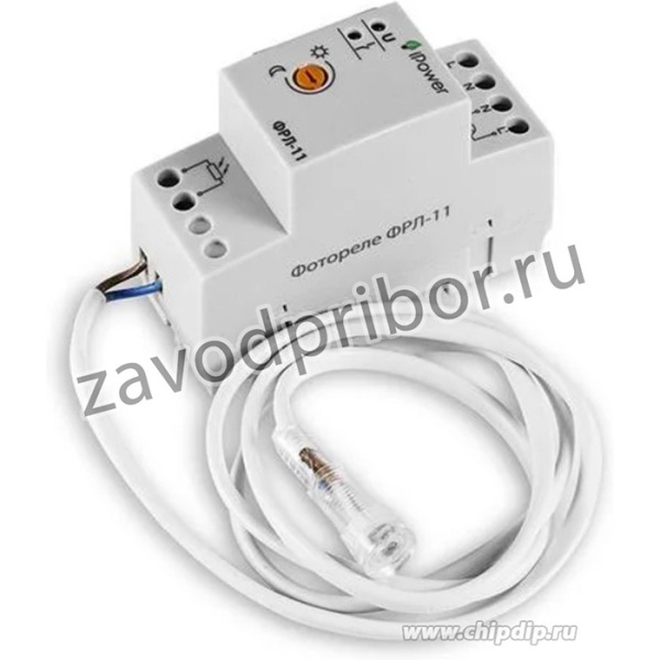 SQ0324-0019, Фотореле ФРЛ-11 2-100Лк 20А DIN-рейка (с датчиком IP65)