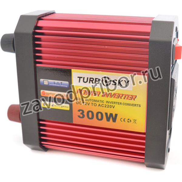 Инвертор Turbosky PI-300. IN-300W. Преобразователь напряжения