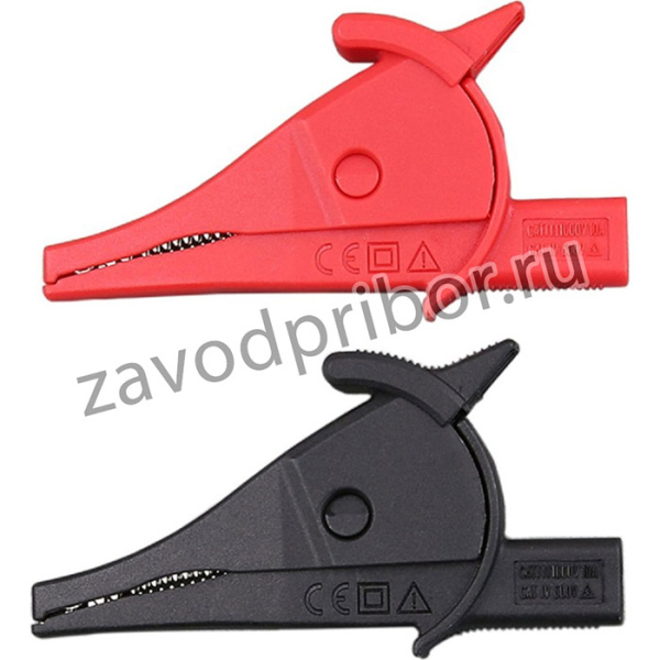 UT-C02BM4 крокодилкомплект, красн/чернCAT III 1000V/CAT IV 600V 10A 00-00005630